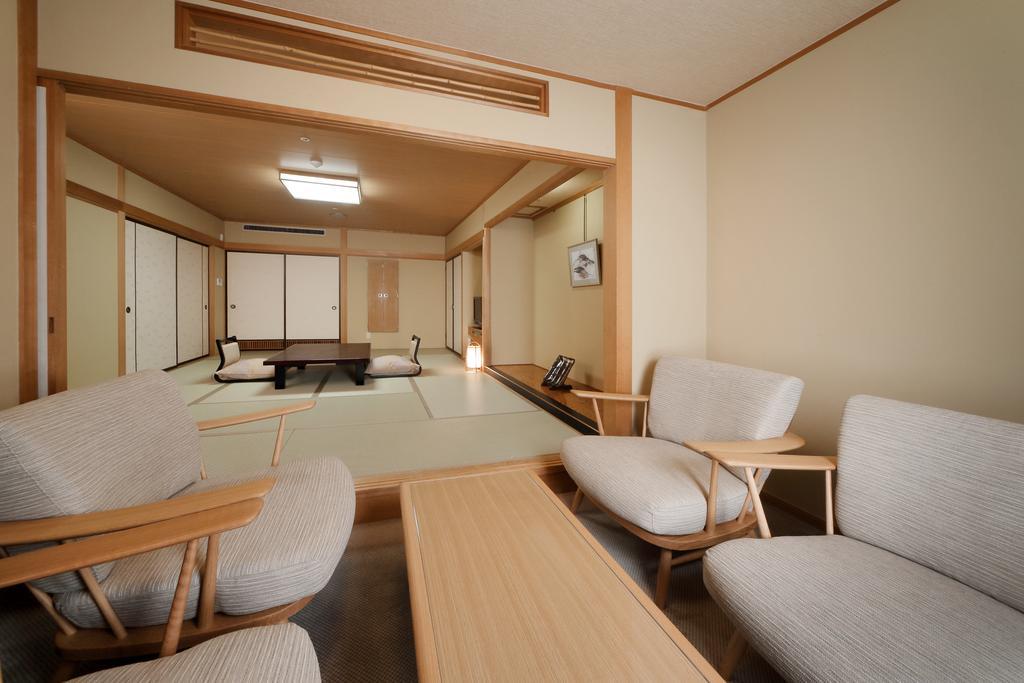 Asaya Hotel Нико Екстериор снимка A traditional Japanese room