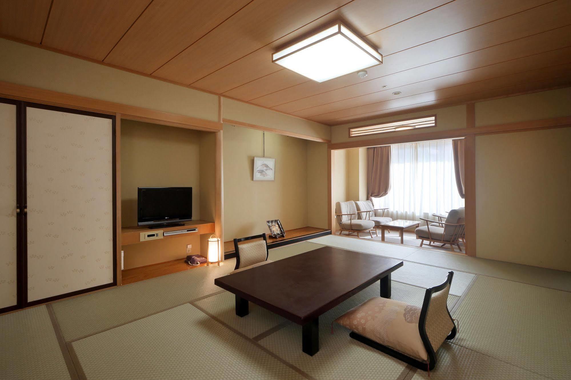 Asaya Hotel Нико Екстериор снимка A Japanese-style room at a hotel